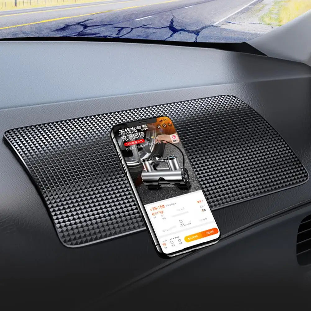 Dashboard Phone Holder Sticky Black Anti-Slip