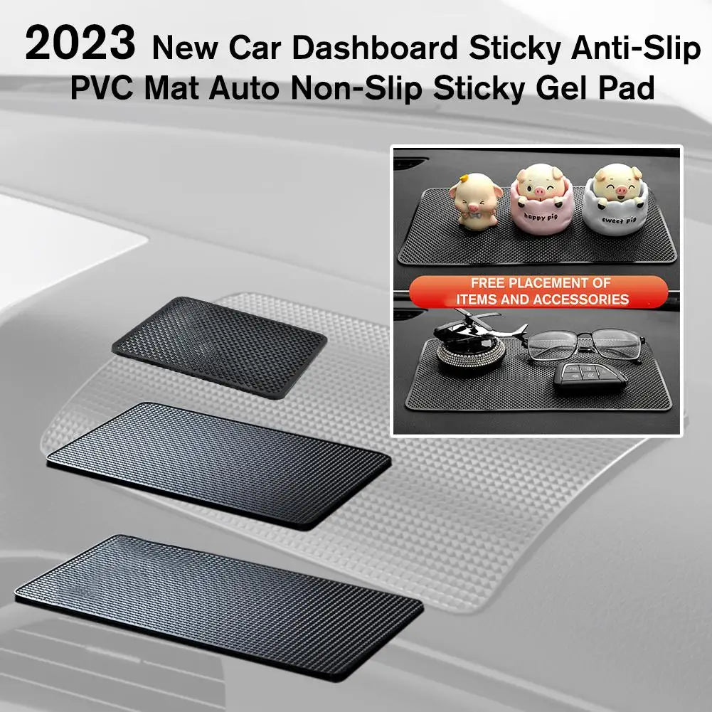 Dashboard Phone Holder Sticky Black Anti-Slip