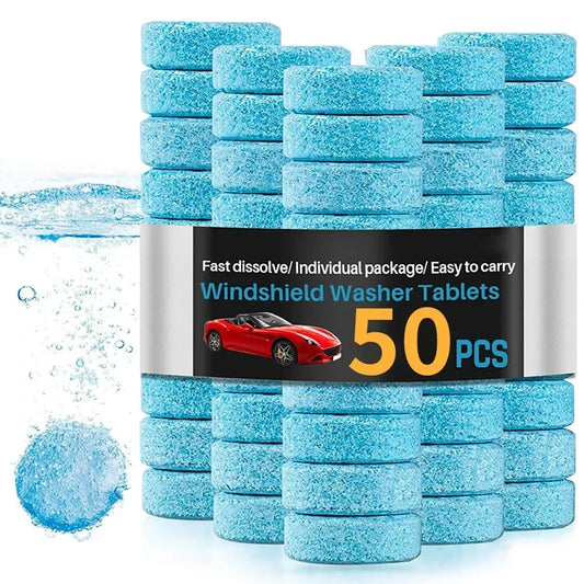 Windshield Glass Cleaner Effervescent Tablet