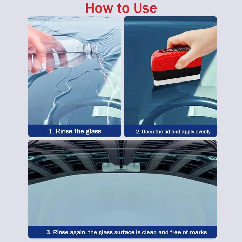 Hydrophobic Windshield Oil Film Remover for Car Window